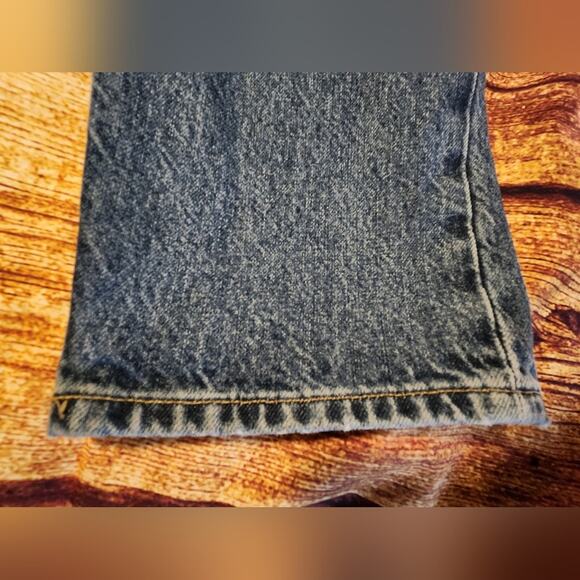 Zara Straight Leg Blue Button Fly Jeans Men's Size 31 - Picture 9 of 12